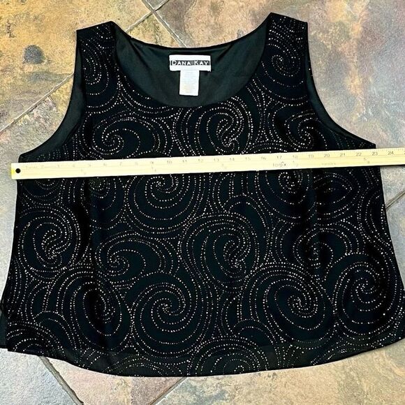 Dana Kay Black Swirl Jacket Tank Set 20WP - Picture 11 of 16